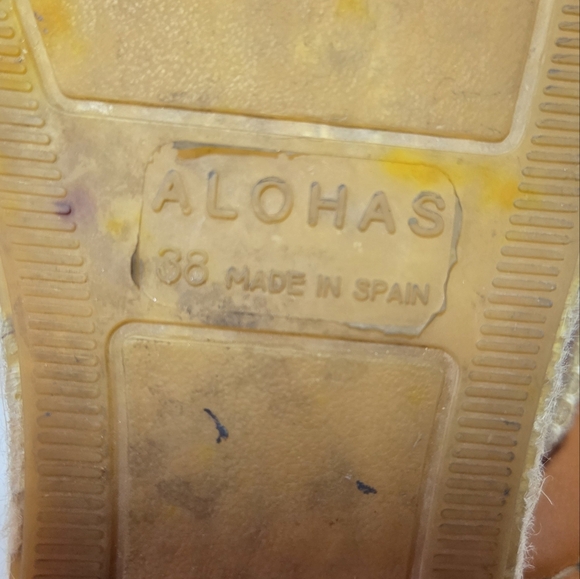 Alohas Cantone Espadrilles Casual Women's Sandals Size EU 38 - Picture 14 of 15